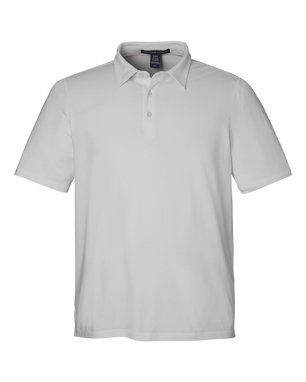 Devon & Jones Men's Raleigh Stretch Polo - DG120 Grey