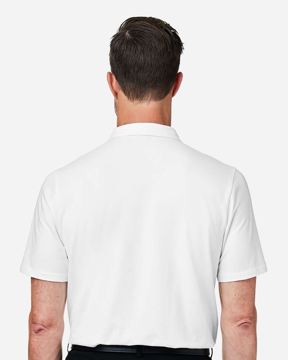 Devon & Jones Men's Raleigh Stretch Polo - DG120 White