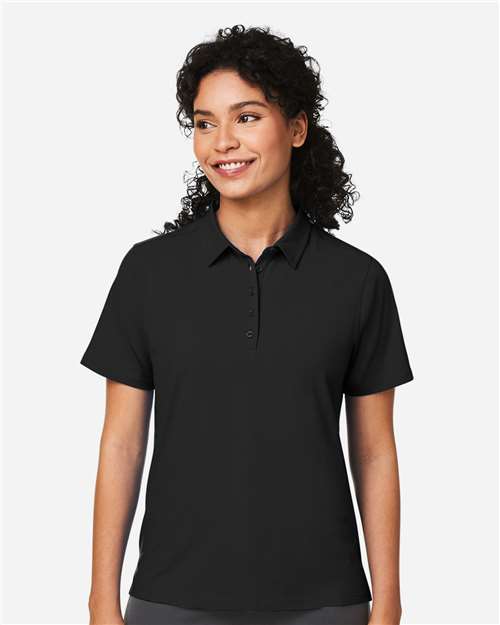 Devon & Jones Women's Raleigh Stretch Polo - DG120W Black