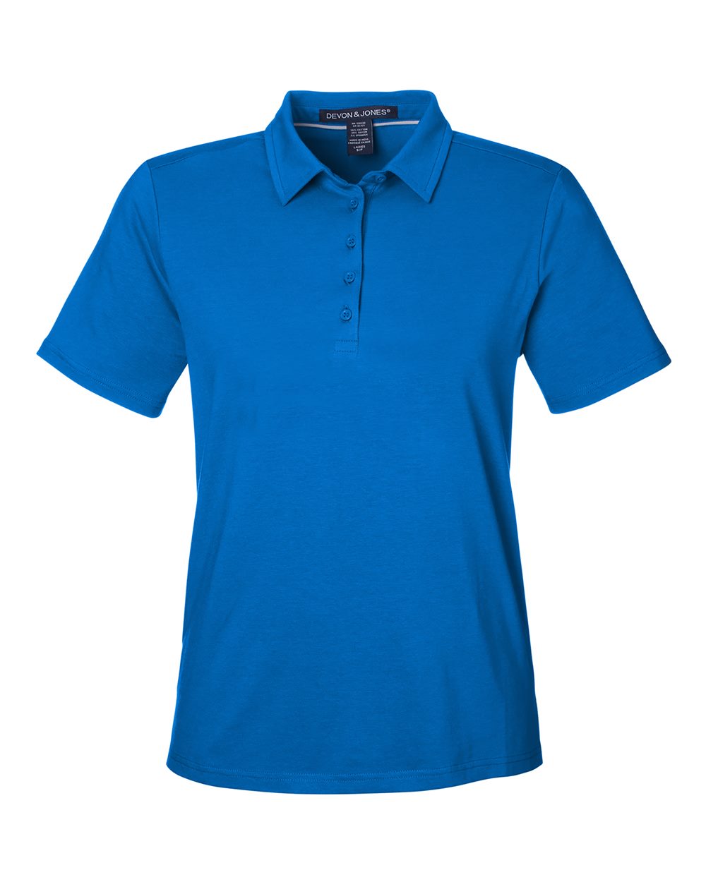 Devon & Jones Women's Raleigh Stretch Polo - DG120W French Blue
