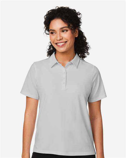 Devon & Jones Women's Raleigh Stretch Polo - DG120W Grey