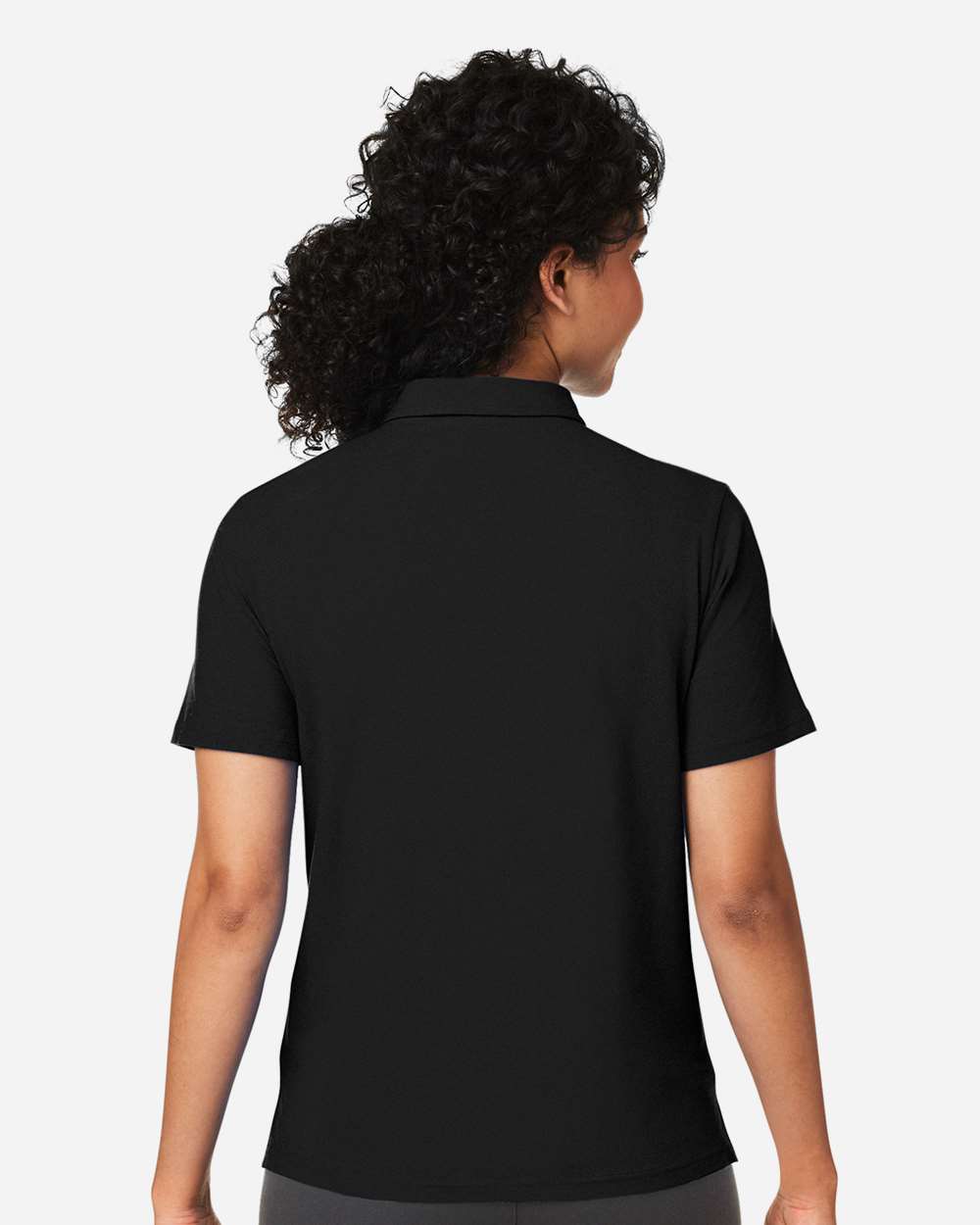 Devon & Jones Women's Raleigh Stretch Polo - DG120W Black