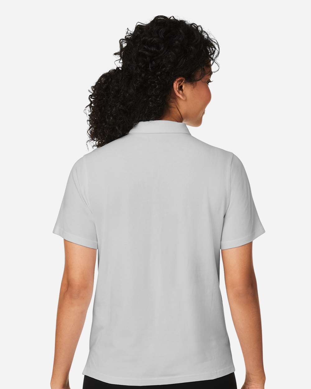 Devon & Jones Women's Raleigh Stretch Polo - DG120W Grey