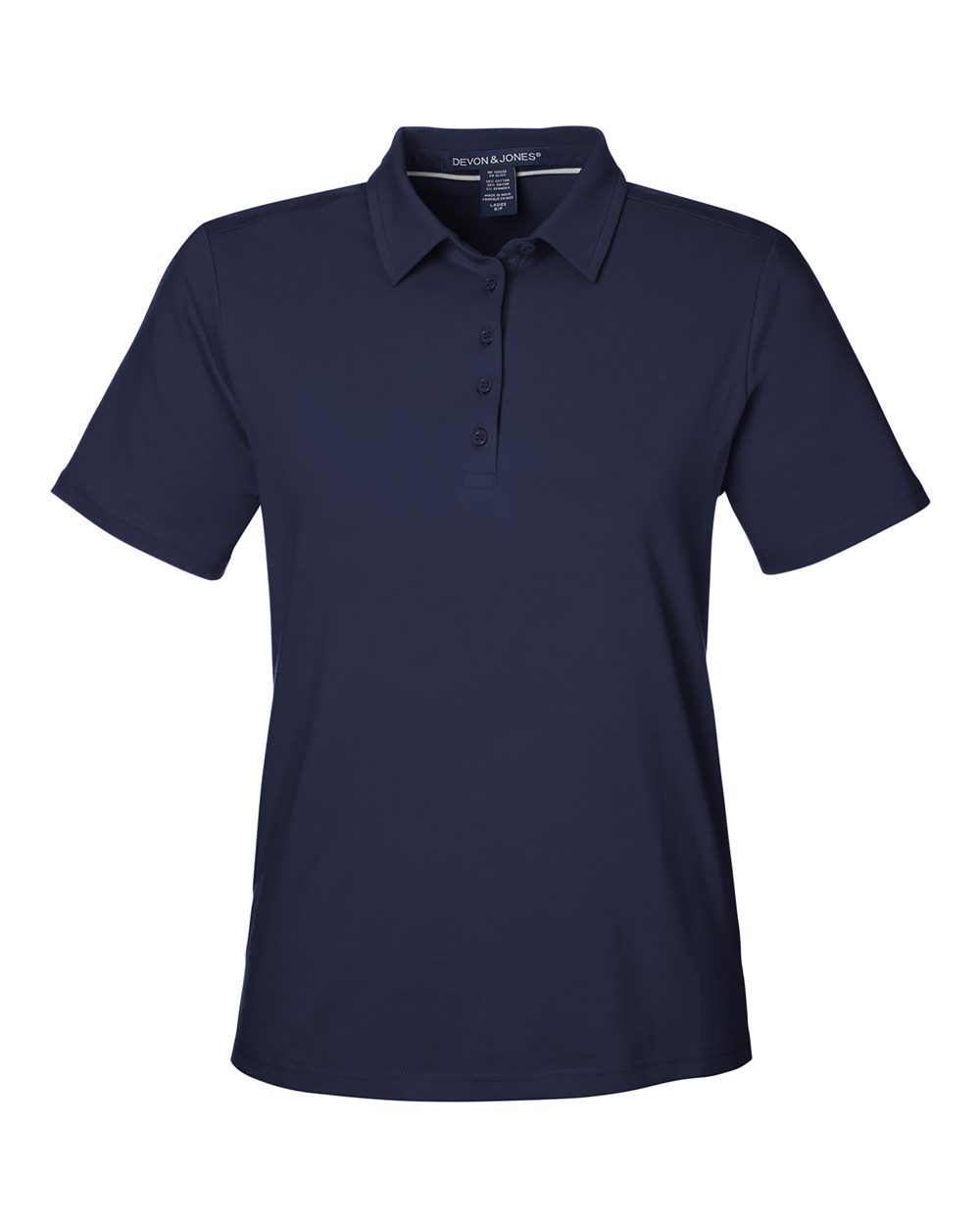 Devon & Jones Women's Raleigh Stretch Polo - DG120W Navy