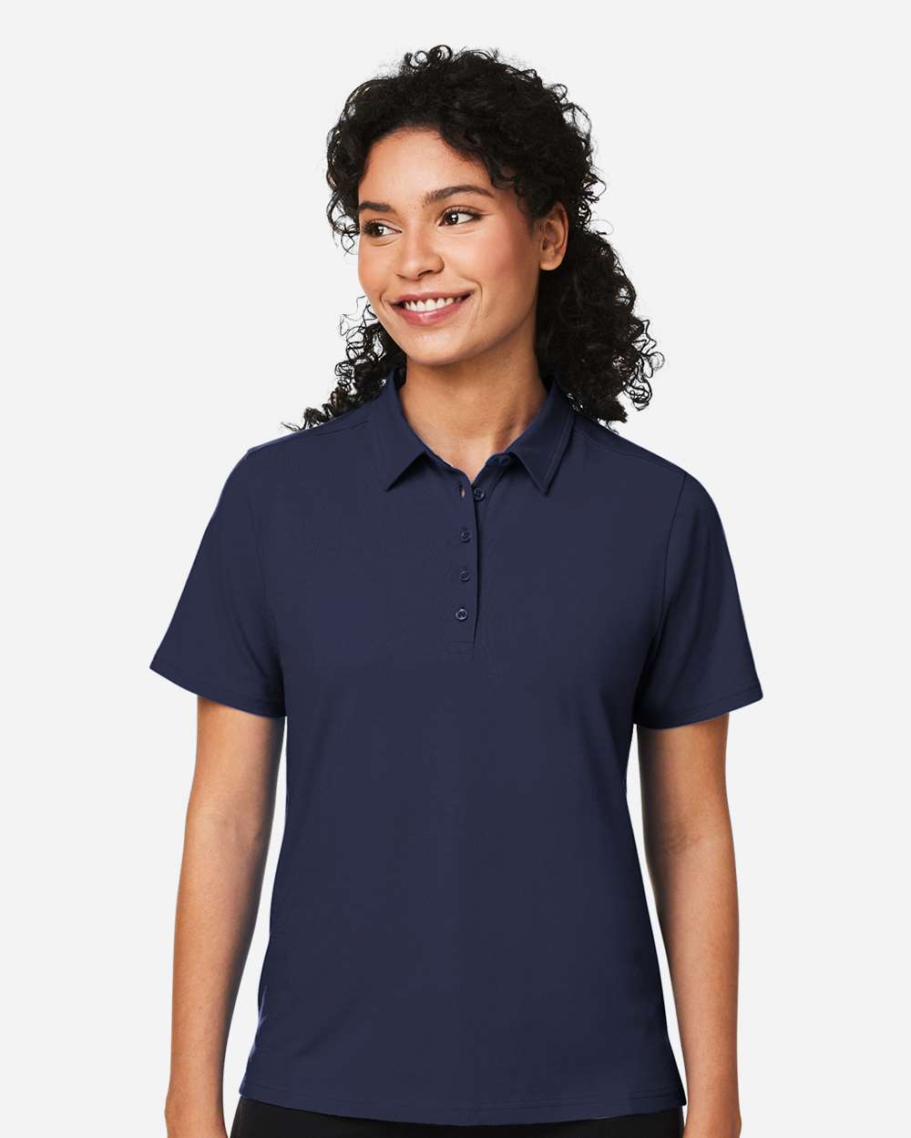 Devon & Jones Women's Raleigh Stretch Polo - DG120W Navy