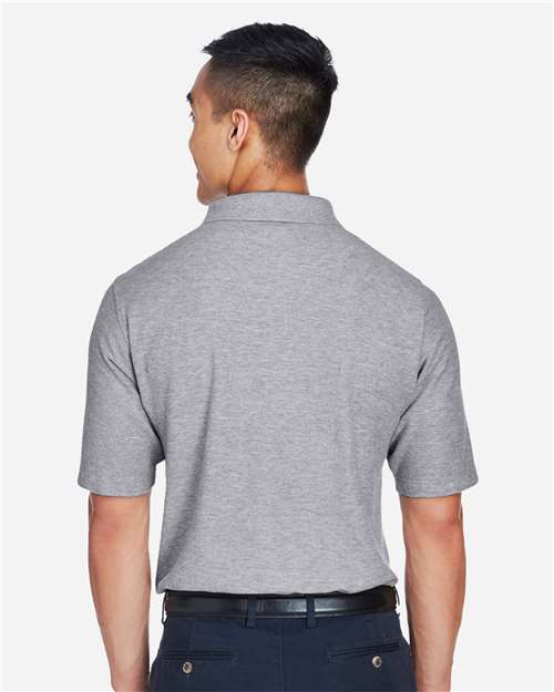 Devon & Jones Men's DRYTEC20™ Performance Polo - DG150 Grey Heather