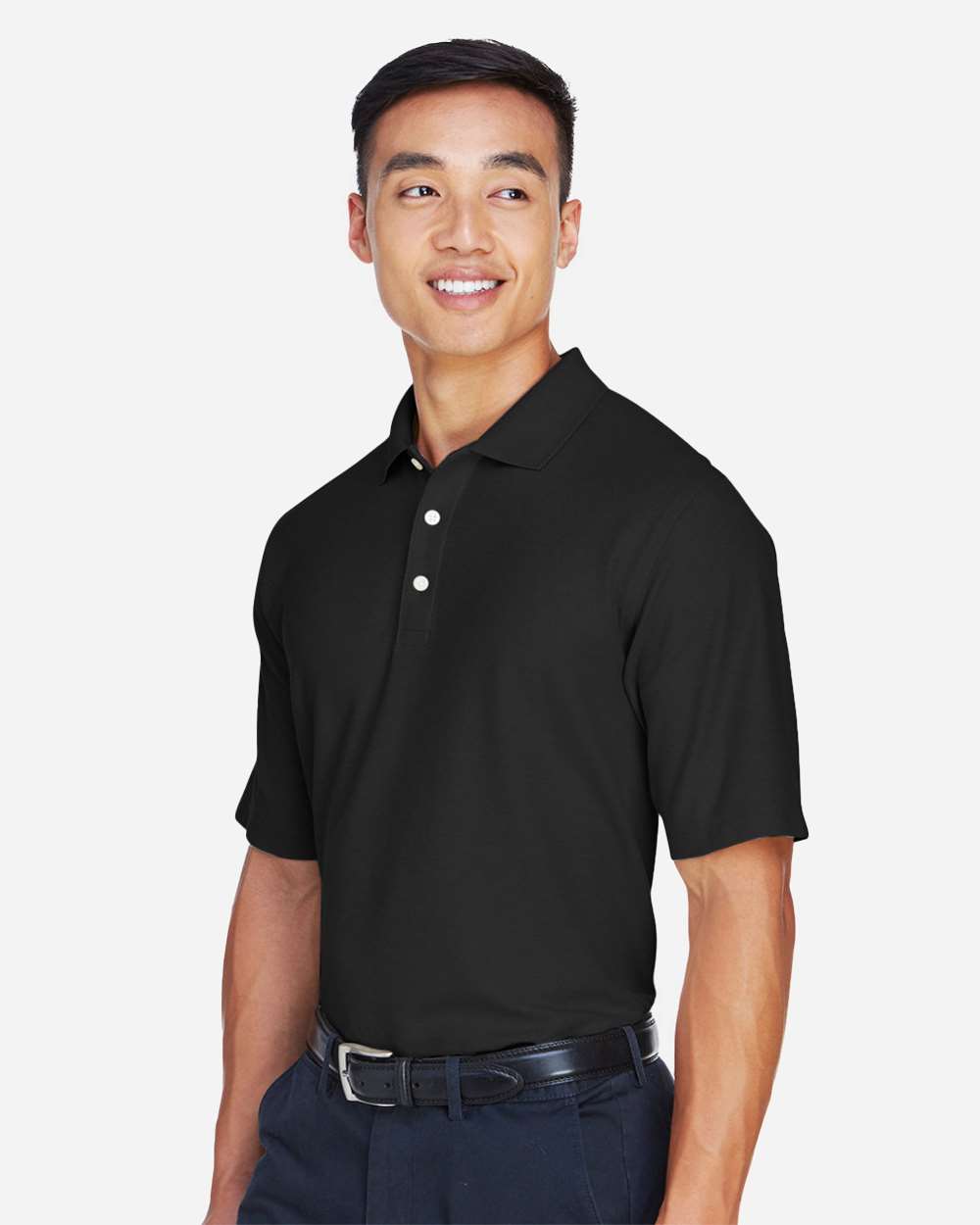 Devon & Jones Men's DRYTEC20™ Performance Polo - DG150 Black