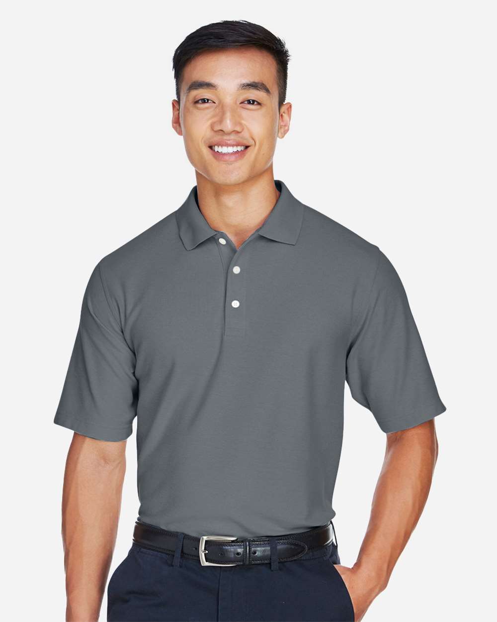 Devon & Jones Men's DRYTEC20™ Performance Polo - DG150 Graphite