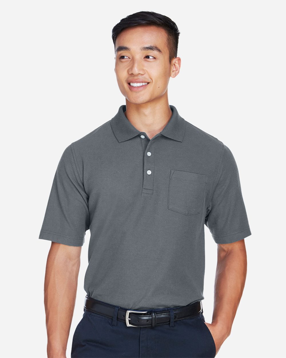 Harriton Men's DRYTEC20™ Performance Pocket Polo - DG150P