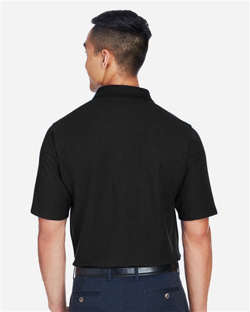Devon & Jones Men's DRYTEC20™ Performance Pocket Polo - DG150P Black