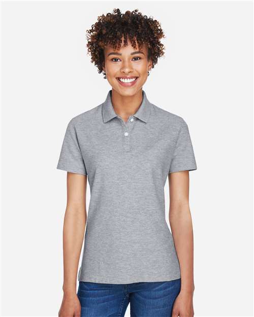 Devon & Jones Women's DRYTEC20™ Performance Polo - DG150W Grey Heather