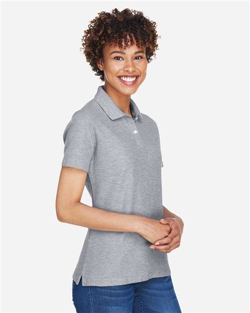 Devon & Jones Women's DRYTEC20™ Performance Polo - DG150W Grey Heather
