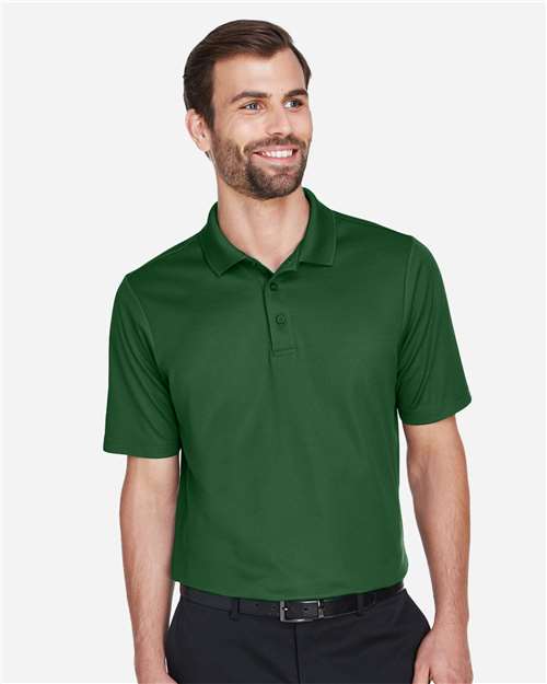 Devon & Jones Men's CrownLux Performance® Plaited Polo - DG20 Forest