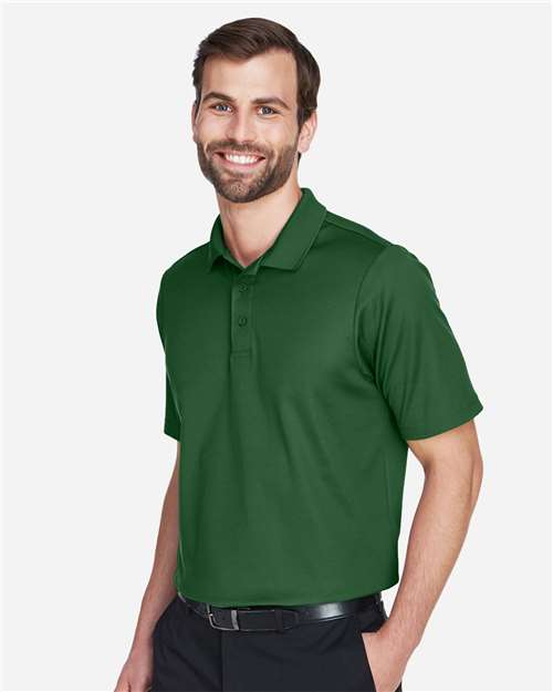 Devon & Jones Men's CrownLux Performance® Plaited Polo - DG20 Forest