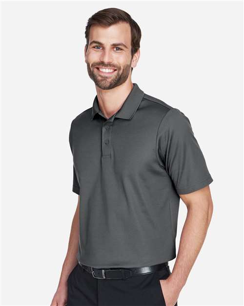 Devon & Jones Men's CrownLux Performance® Plaited Polo - DG20 Graphite