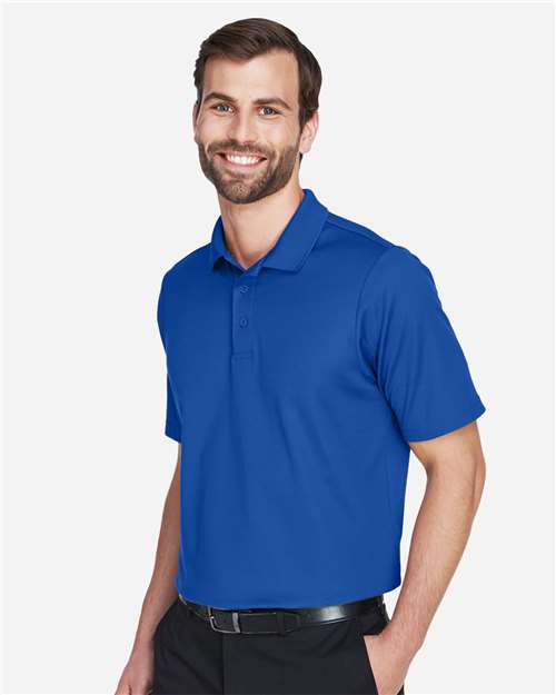 Devon & Jones Men's CrownLux Performance® Plaited Polo - DG20 True Royal