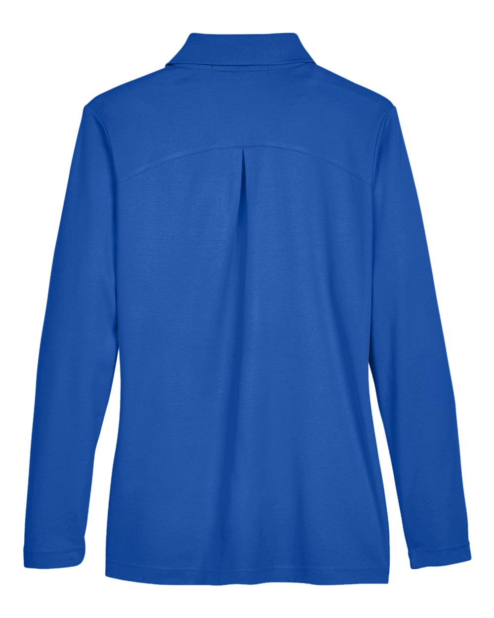 Devon & Jones Women's CrownLux Performance® Plaited Long Sleeve Polo - DG20LW True Royal