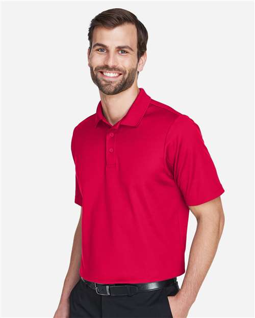 Devon & Jones Men's Tall CrownLux Performance® Plaited Polo - DG20T Red