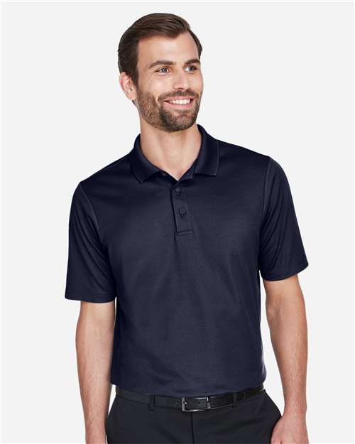 Devon & Jones Men's Tall CrownLux Performance® Plaited Polo - DG20T Navy