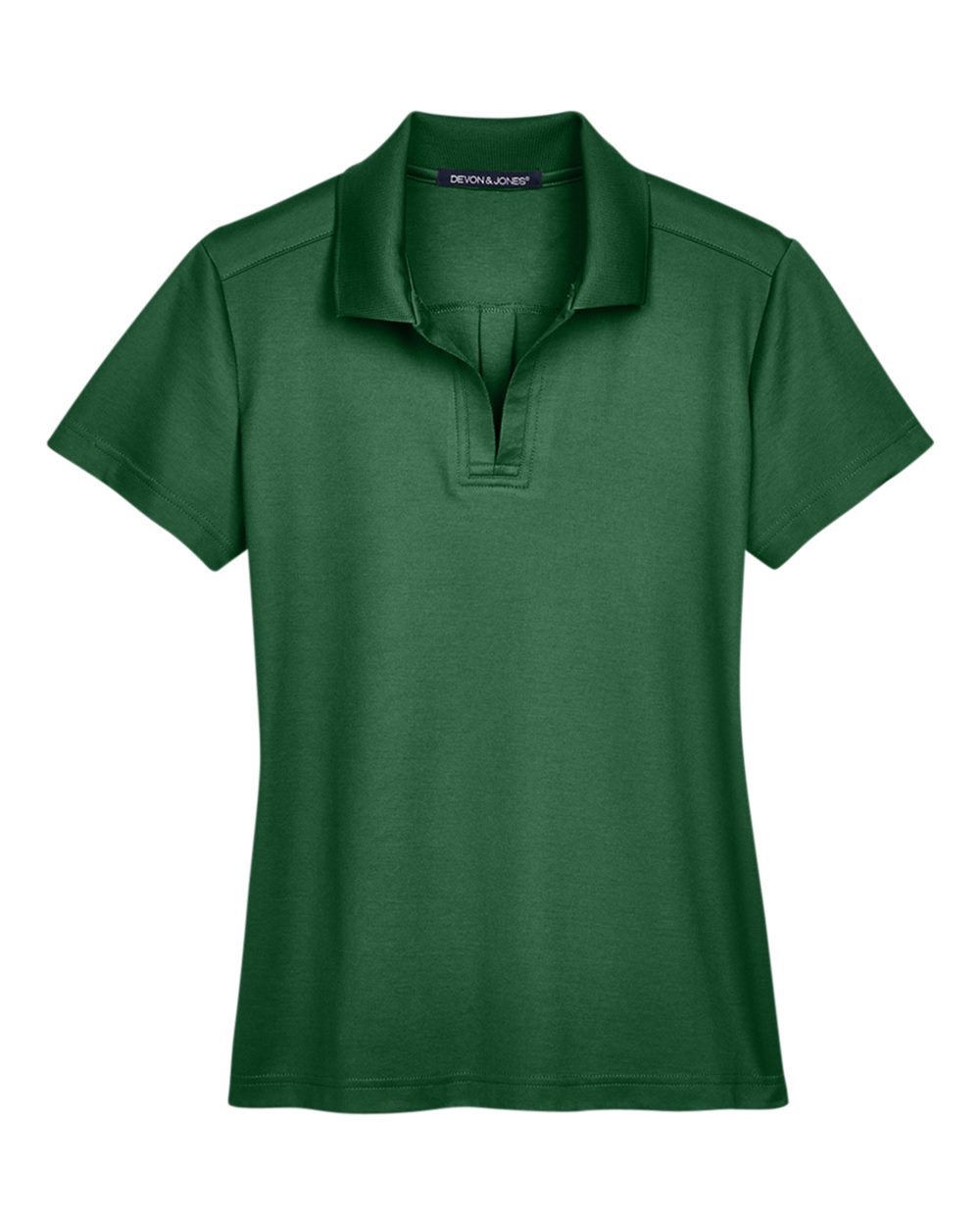 Devon & Jones Women's CrownLux Performance® Plaited Polo - DG20W Forest