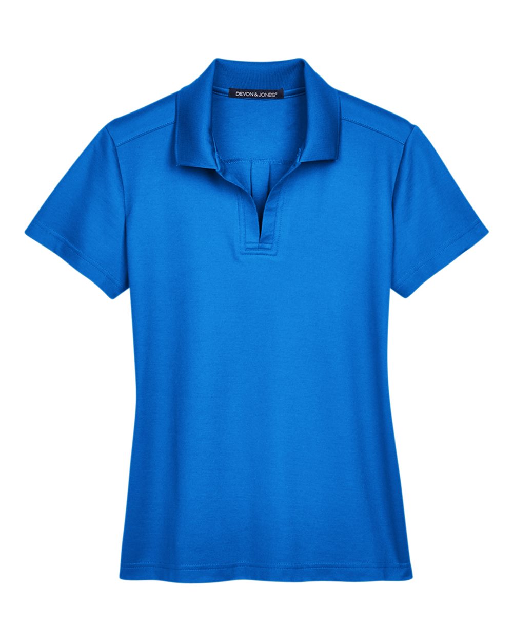 Devon & Jones Women's CrownLux Performance® Plaited Polo - DG20W French Blue