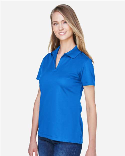 Devon & Jones Women's CrownLux Performance® Plaited Polo - DG20W French Blue
