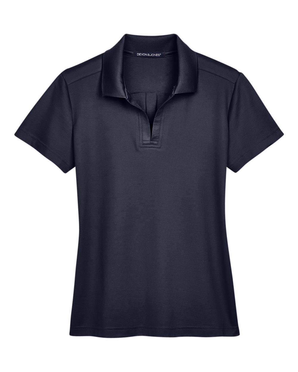 Devon & Jones Women's CrownLux Performance® Plaited Polo - DG20W Navy