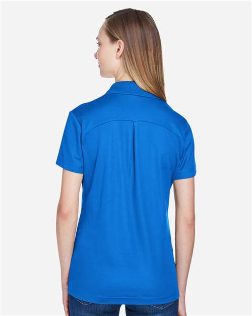 Devon & Jones Women's CrownLux Performance® Plaited Polo - DG20W French Blue
