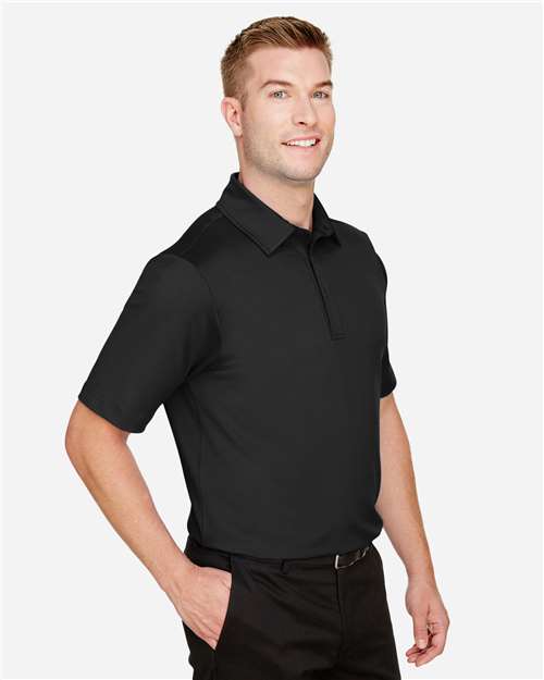 Devon & Jones Men's CrownLux Performance® Range Flex Polo - DG21 Black