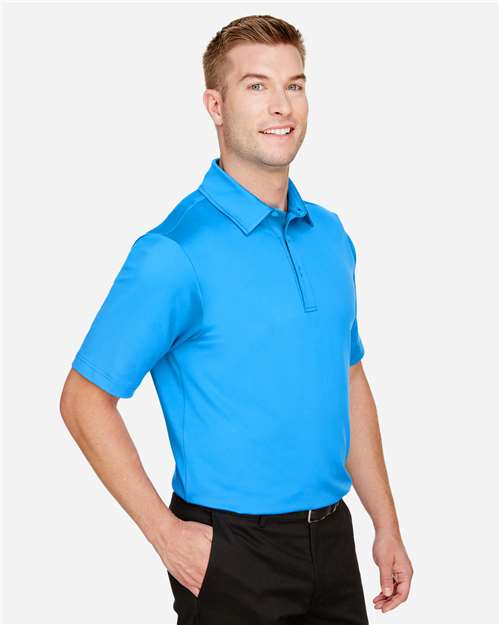 Devon & Jones Men's CrownLux Performance® Range Flex Polo - DG21 Ocean Blue