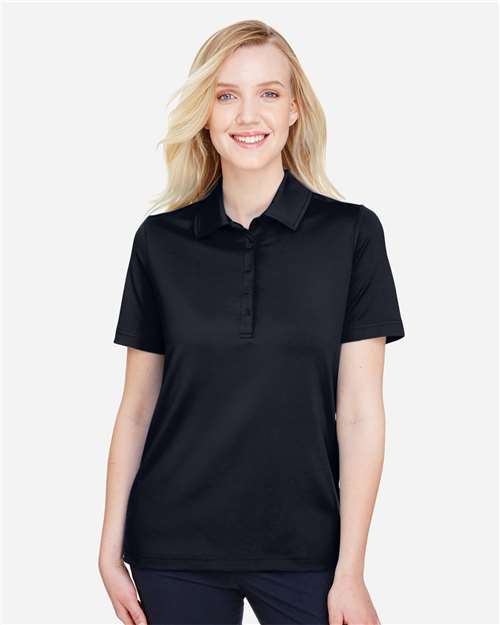 Devon & Jones Women's CrownLux Performance® Range Flex Polo - DG21W Black