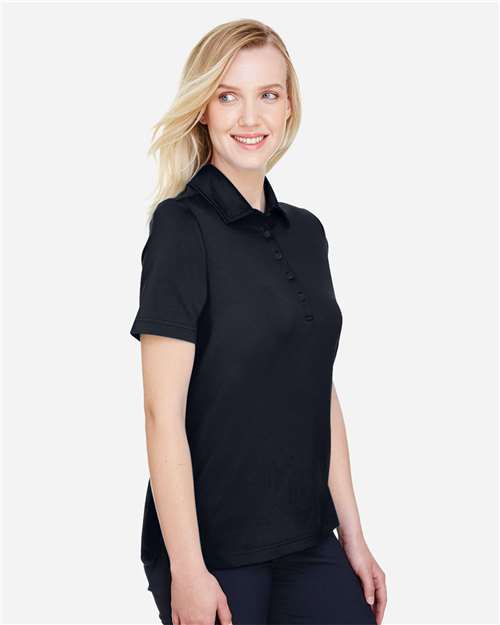 Devon & Jones Women's CrownLux Performance® Range Flex Polo - DG21W Black