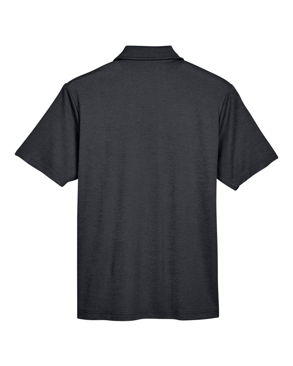 Devon & Jones Men's CrownLux Performance® Address Mélange Polo - DG22 Black Melange