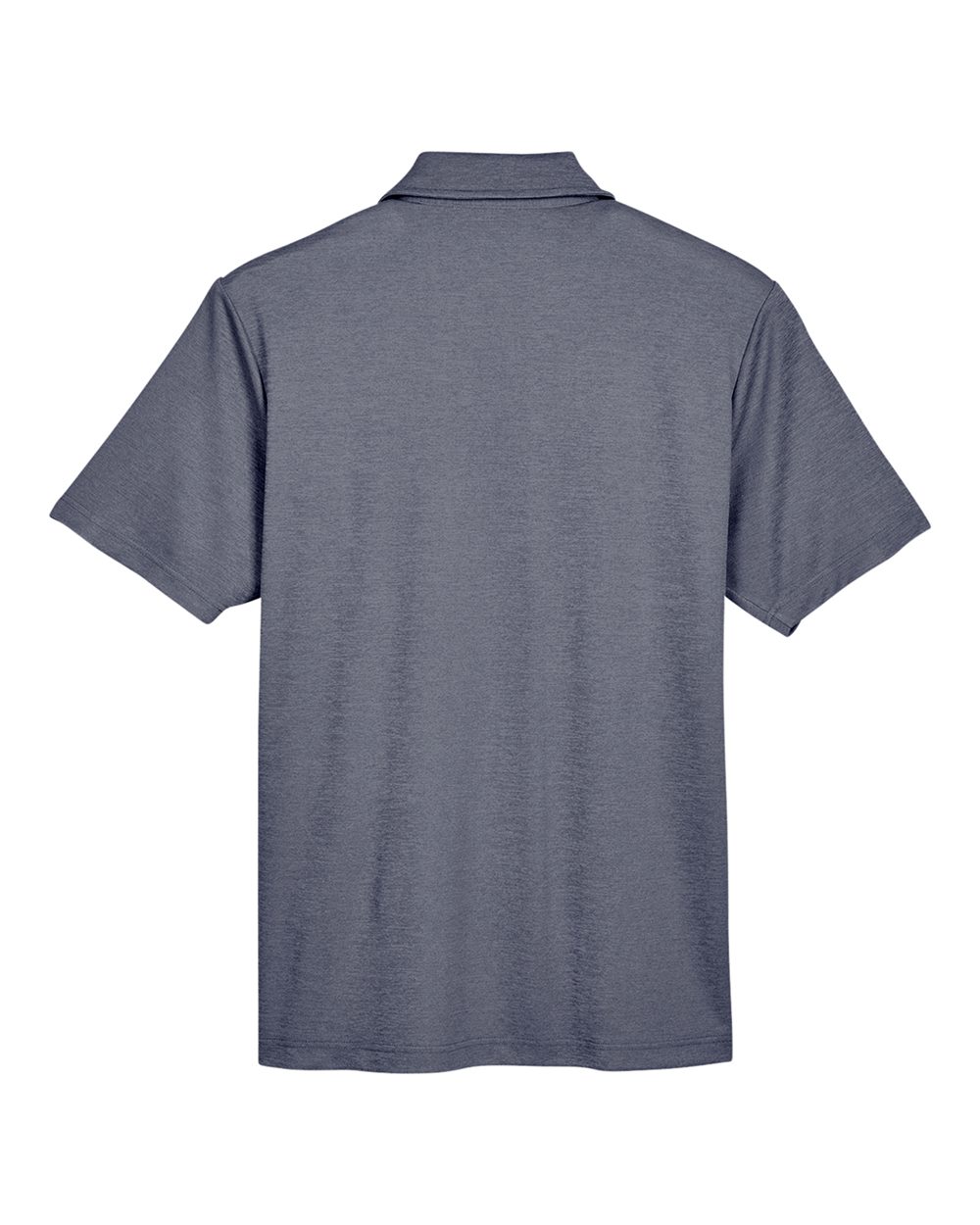 Devon & Jones Men's CrownLux Performance® Address Mélange Polo - DG22 Navy Melange
