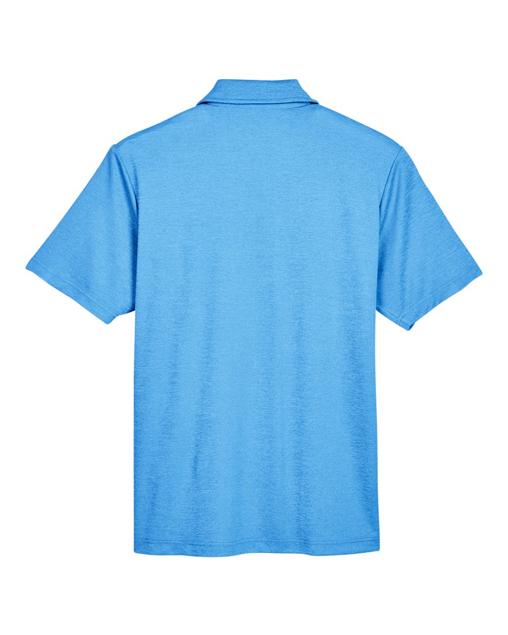 Devon & Jones Men's CrownLux Performance® Address Mélange Polo - DG22 Ocean Blue Melange