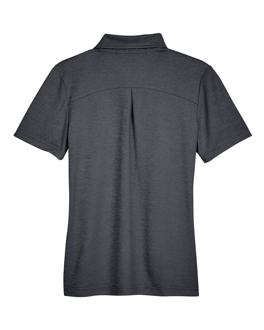 Devon & Jones Women's CrownLux Performance® Address Melange Polo - DG22W Black Heather