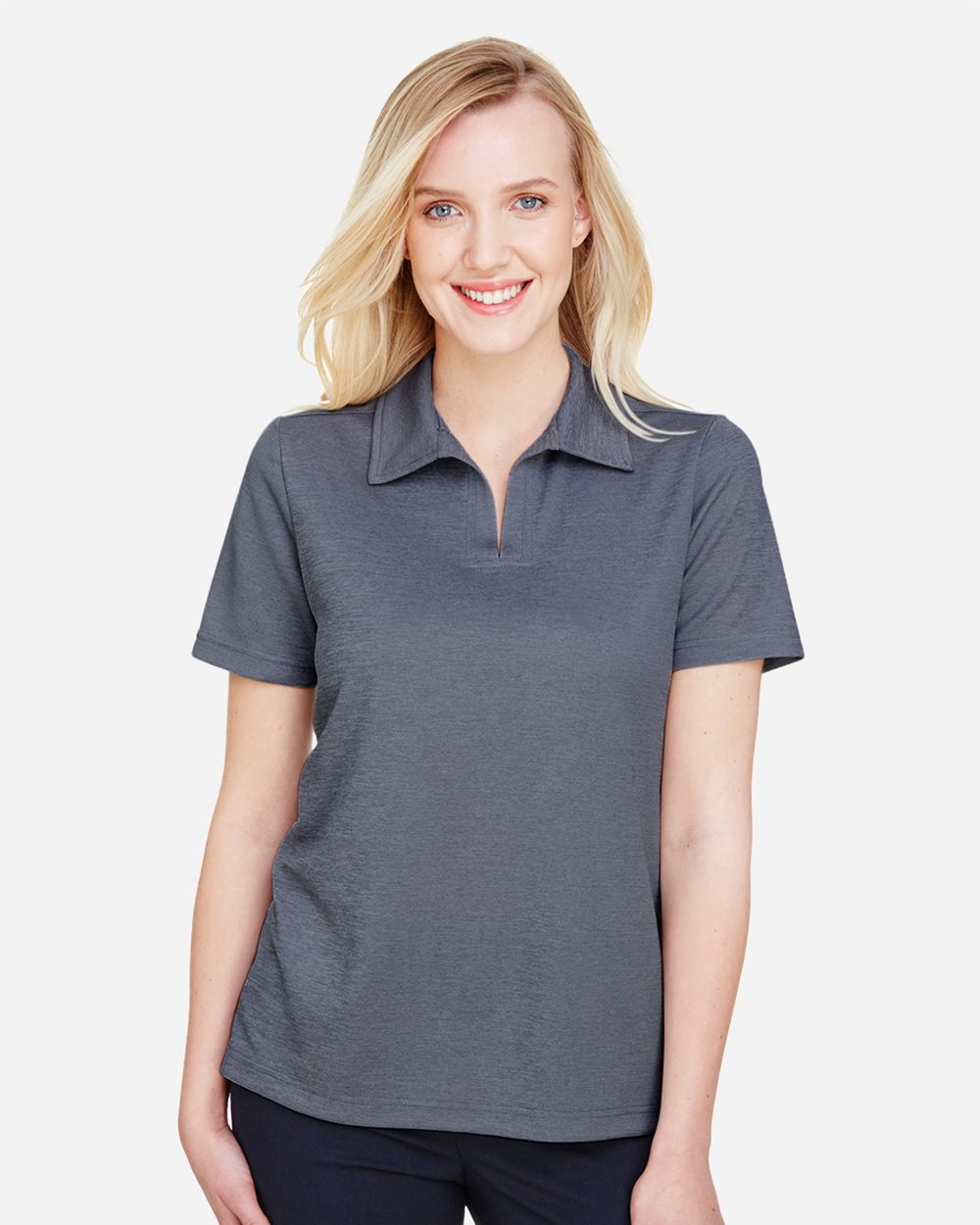 Core365 Women's CrownLux Performance® Address Melange Polo - DG22W