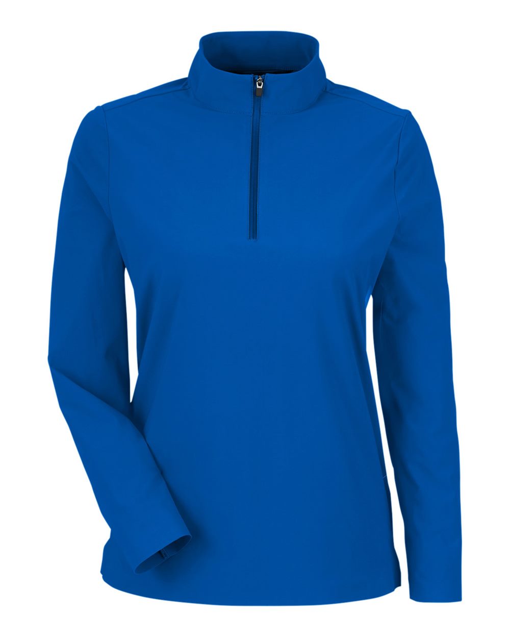 Devon & Jones Women's CrownLux Performance® Windsor Welded Quarter-Zip Pullover - DG410W French Blue