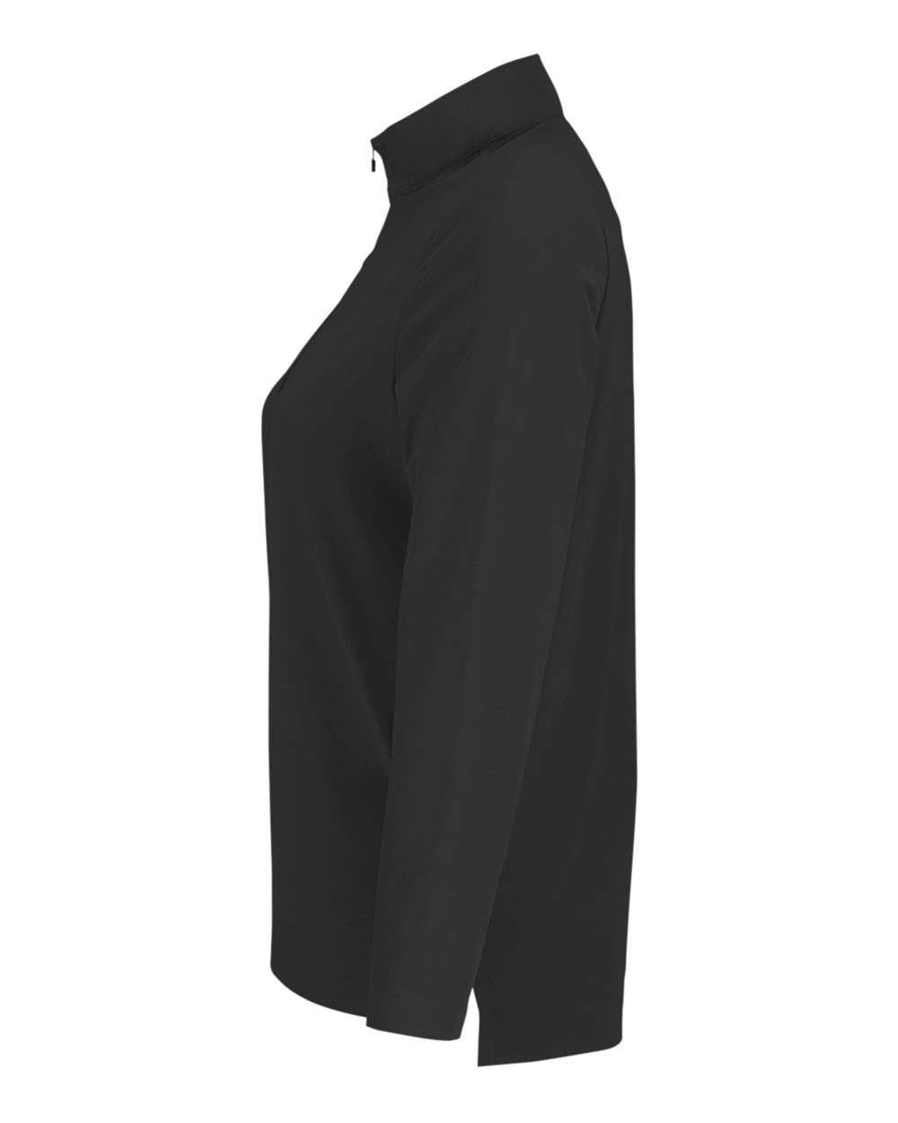 Devon & Jones Women's CrownLux Performance® Windsor Welded Quarter-Zip Pullover - DG410W Black