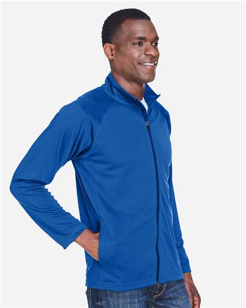 Devon & Jones Men's Stretch Tech-Shell® Compass Full-Zip Jacket - DG420 True Royal