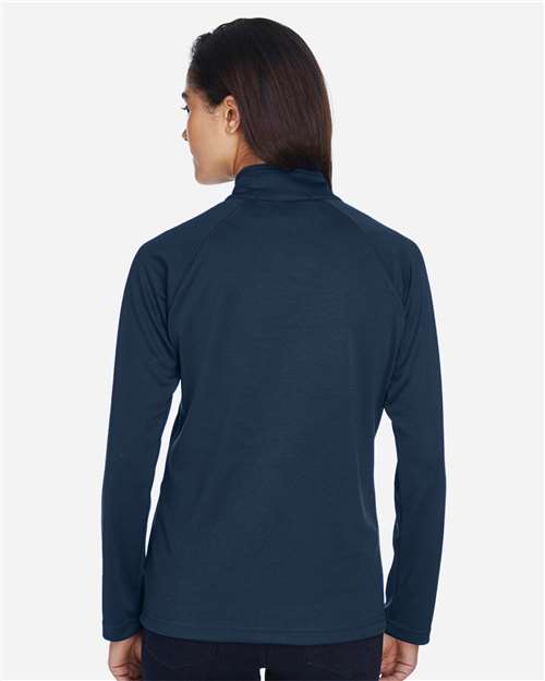 Devon & Jones Women's Stretch Tech-Shell® Compass Full-Zip Jacket - DG420W Navy