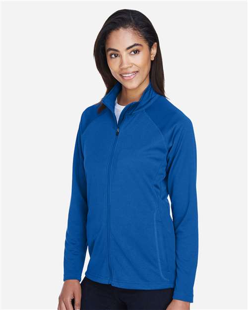 Devon & Jones Women's Stretch Tech-Shell® Compass Full-Zip Jacket - DG420W True Royal