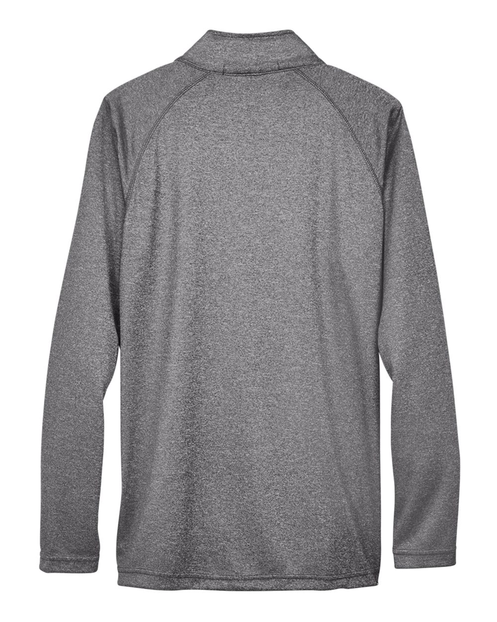 Devon & Jones Men's Stretch Tech-Shell® Compass Quarter-Zip Pullover - DG440 Dark Grey Heather