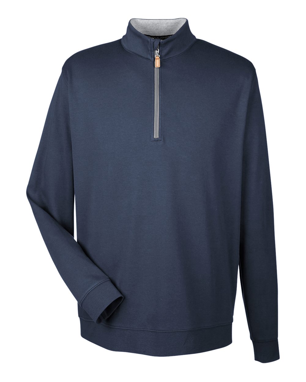 Devon & Jones Men's DRYTEC20™ Performance Quarter-Zip Pullover - DG479 Navy- Grey Heather- Graphite