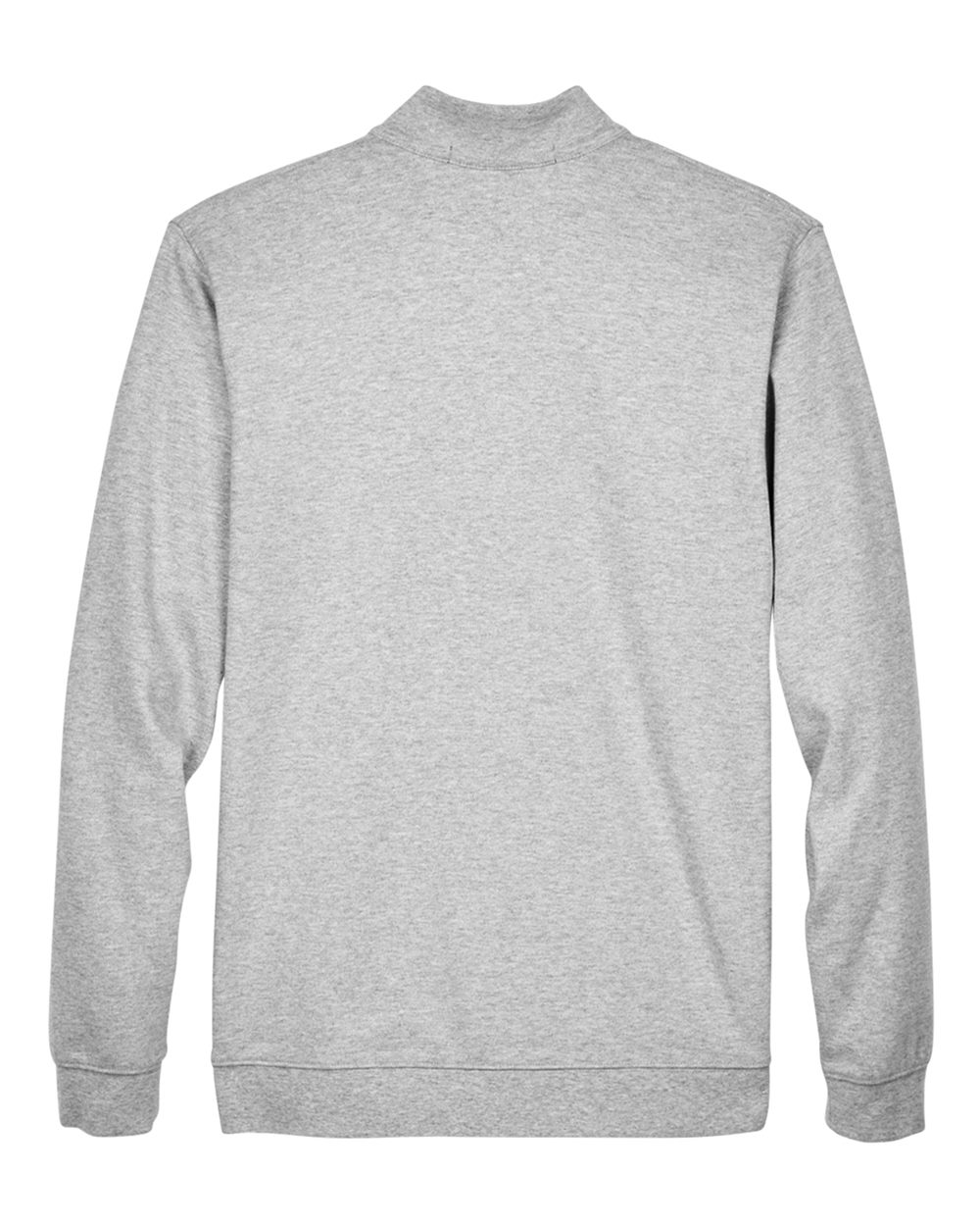 Devon & Jones Men's DRYTEC20™ Performance Quarter-Zip Pullover - DG479 Grey Heather- Grey H- French Blue