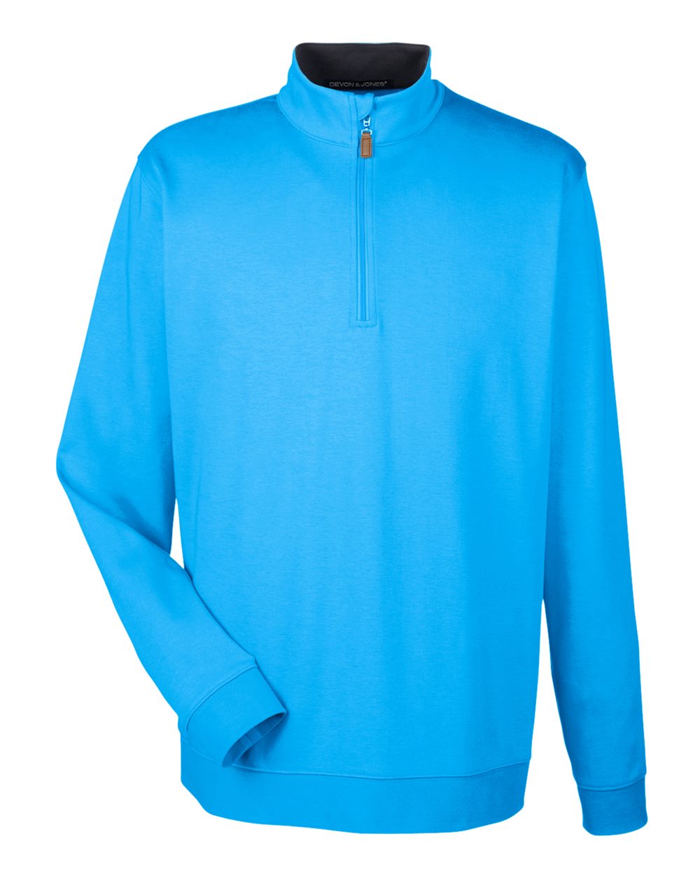 Devon & Jones Men's DRYTEC20™ Performance Quarter-Zip Pullover - DG479 Ocean Blue- Navy- Ocean Blue