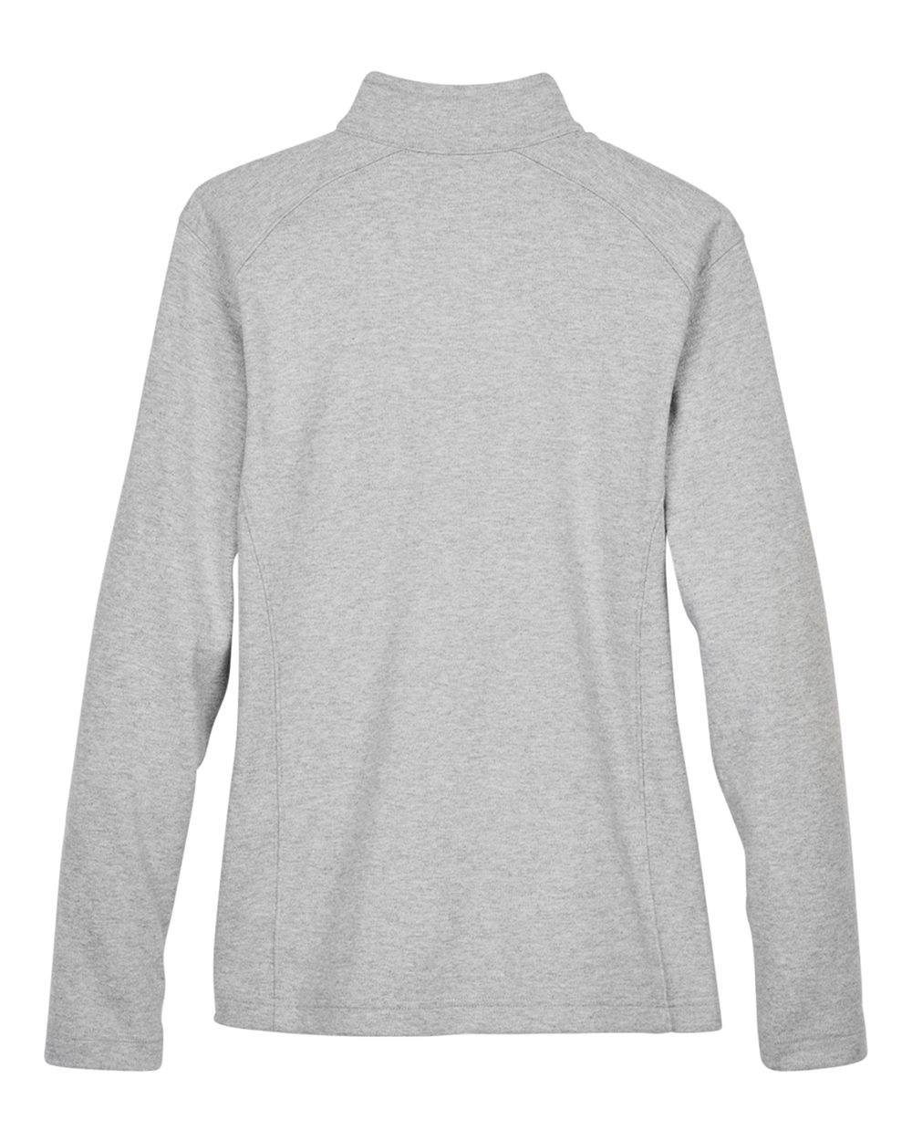 Devon & Jones Women's DRYTEC20™ Performance Quarter-Zip Pullover - DG479W Grey Heather- Grey H- French Blue