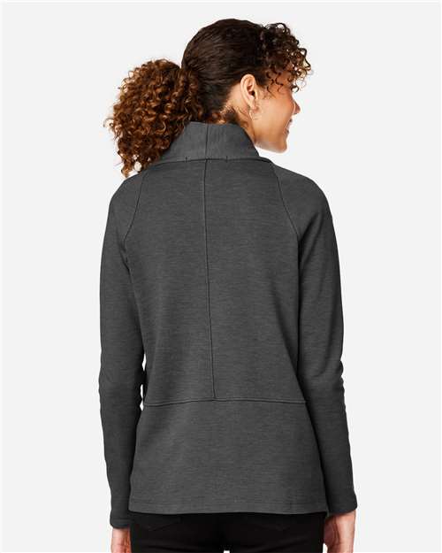 Devon & Jones Women's New Classics® Charleston Cardigan - DG481W Black Melange