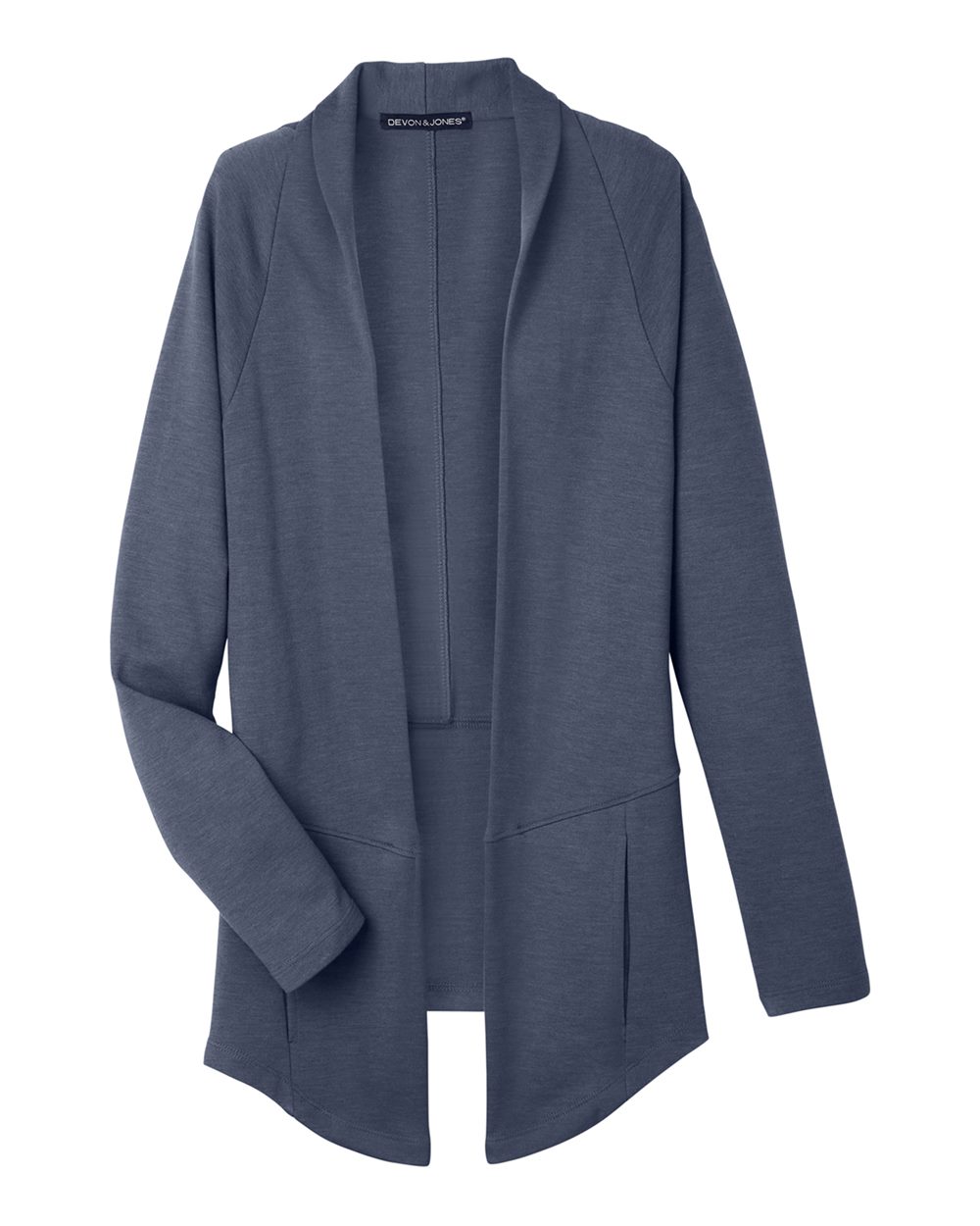 Devon & Jones Women's New Classics® Charleston Cardigan - DG481W Navy Melange