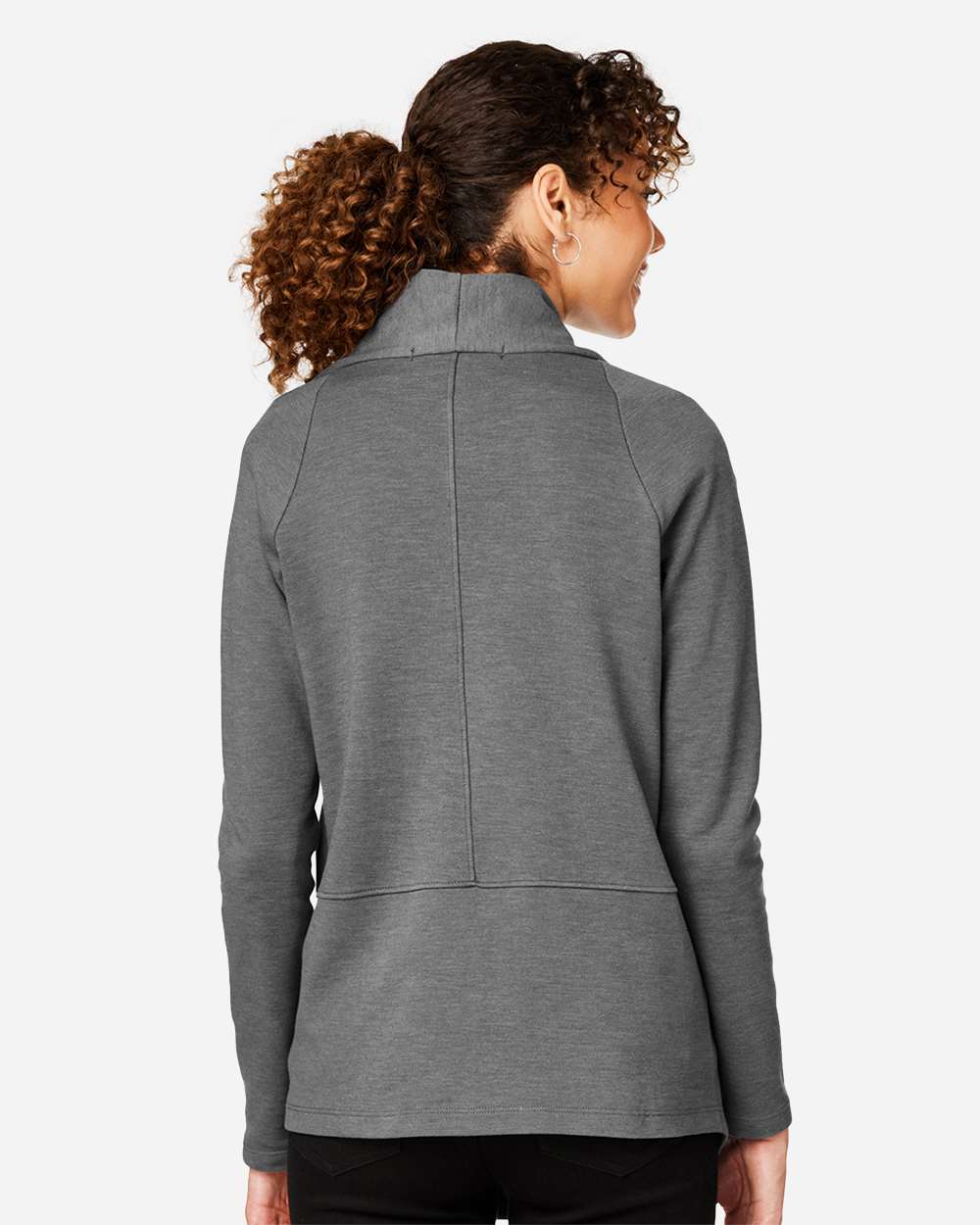 Devon & Jones Women's New Classics® Charleston Cardigan - DG481W Graphite Melange